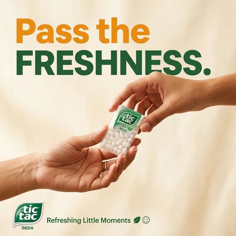 Tic Tac India Post - Pass the Freshness